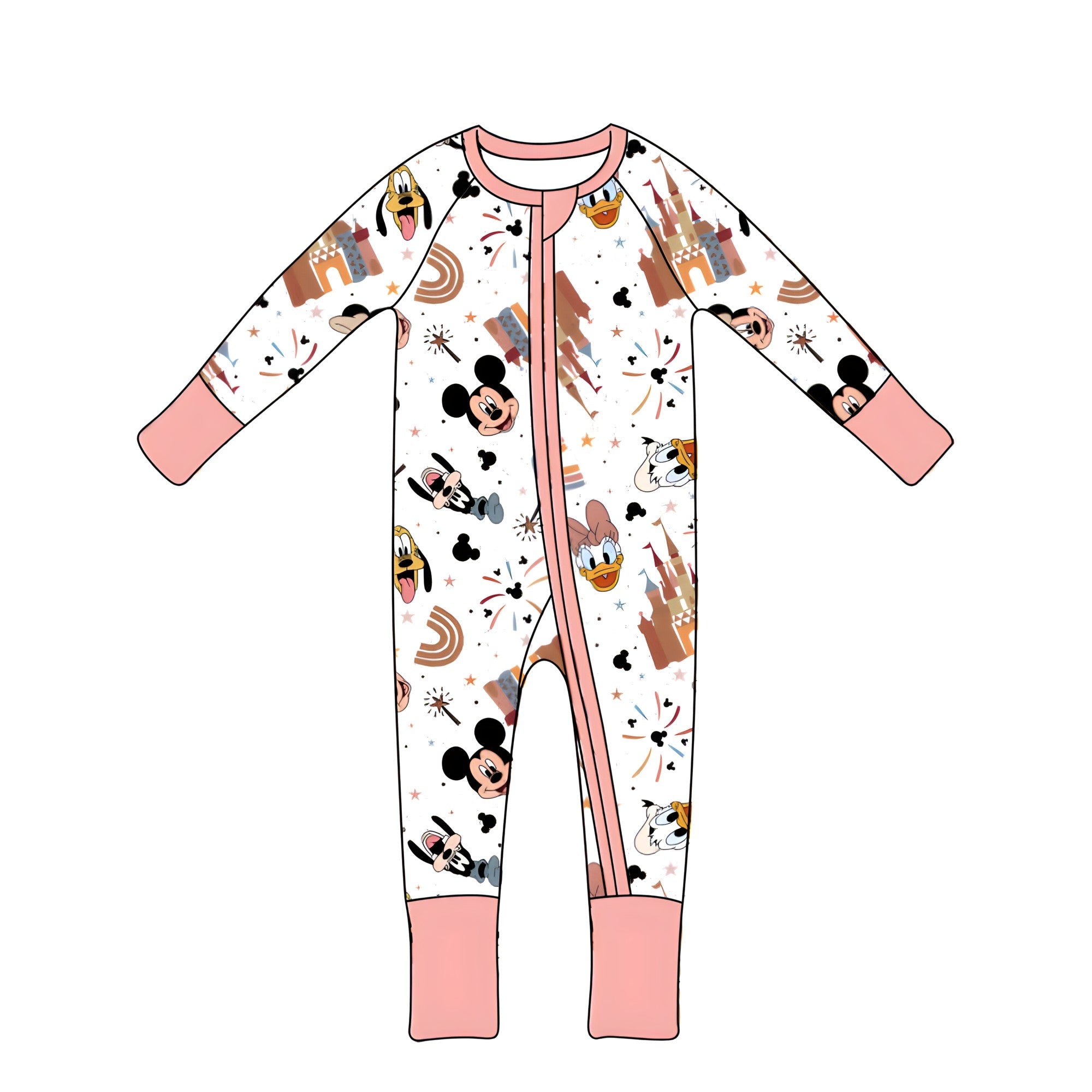 Castle (Onesie PJs) PRE-ORDER-pyjamas-Elie’s Bows