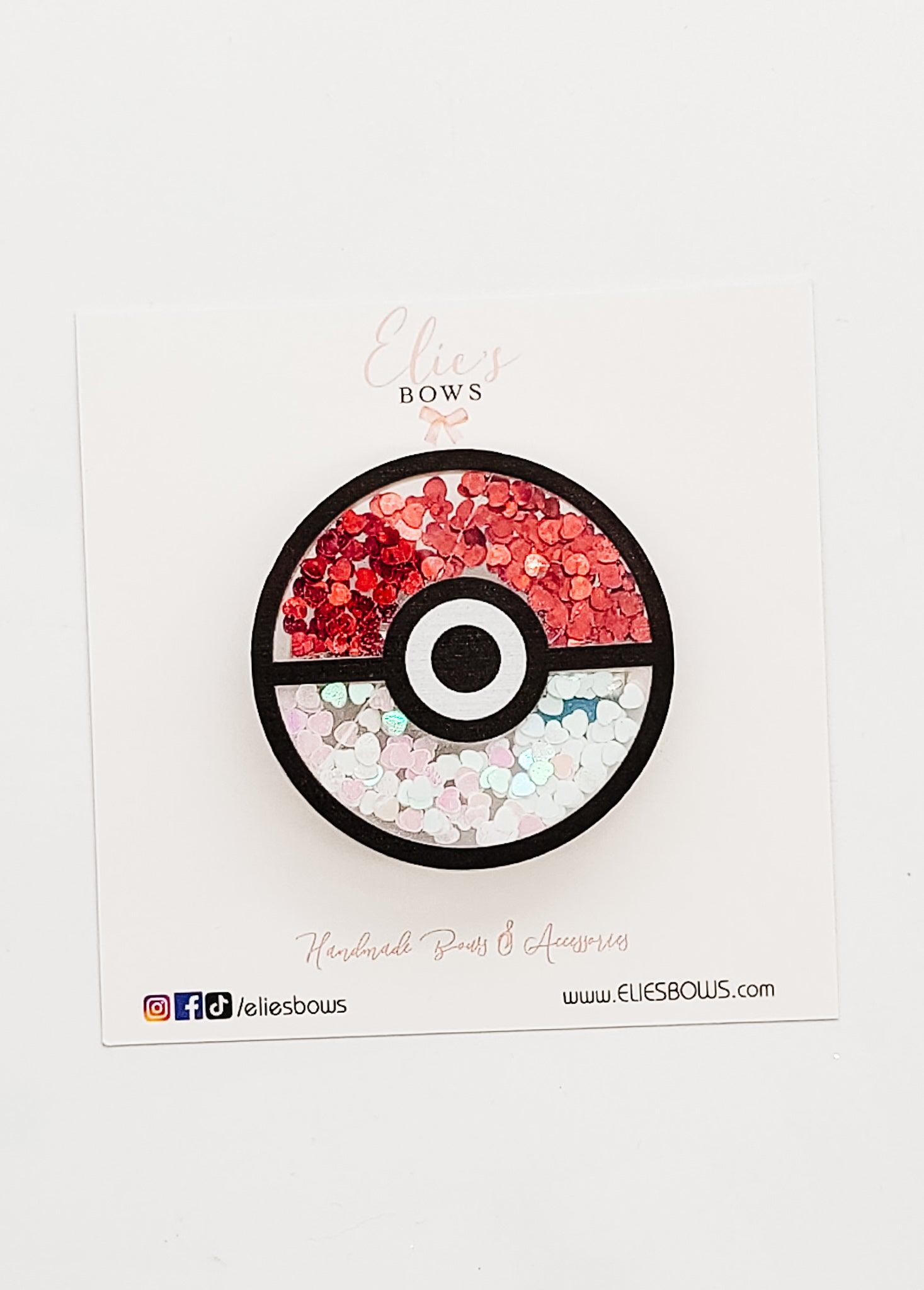 I choose You! - Shaker Clip - 2"-Snap Clips-Elie’s Bows